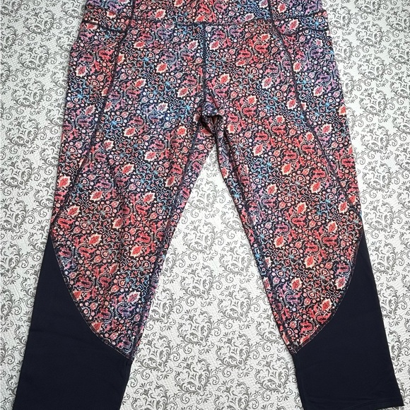 Athleta Floral Print Leggings - Picture 4 of 10